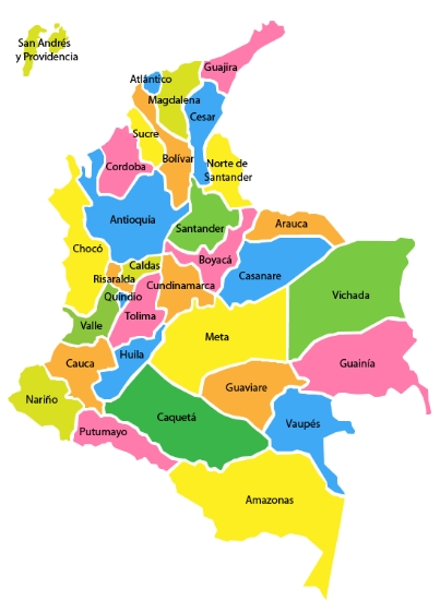 mapa colombia